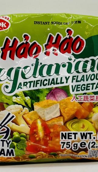 Hao Hao Vegetarian 75g.