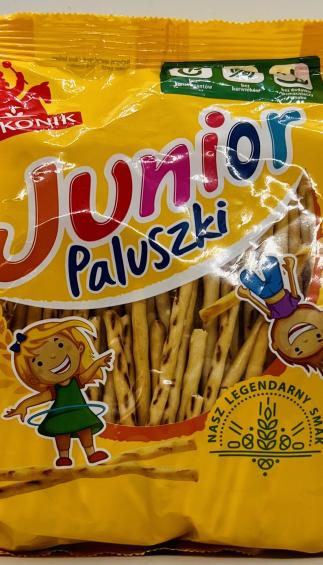 Junior Paluszki Pretzel Sticks w. Vanilla 180g.