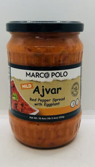 Marco Polo Ajvar Mild 550g.