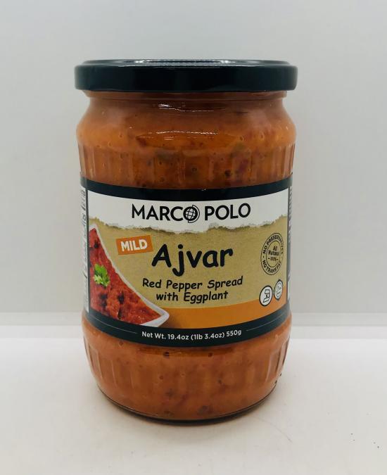 Marco Polo Ajvar Mild 550g.