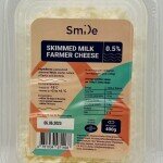 Smile Skimmed Milk Farmer Cheese 400g.