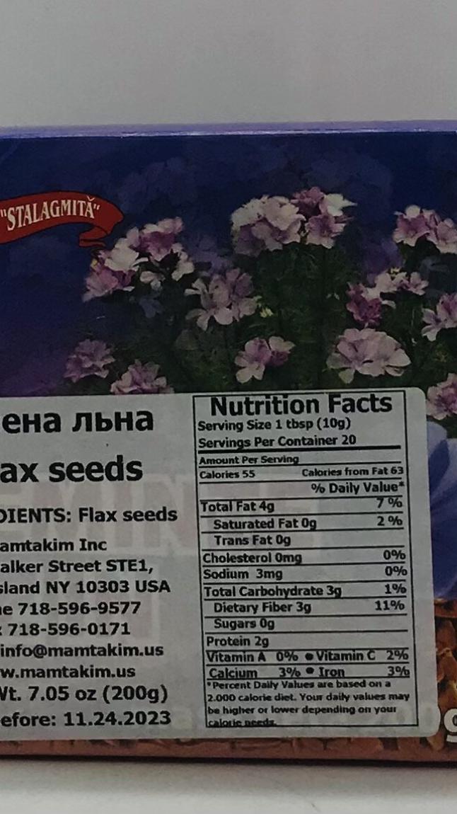 Stalagmita Flax Seeds (200g)