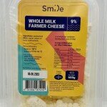 Smile Whole Milk Farmer Cheese 600g.