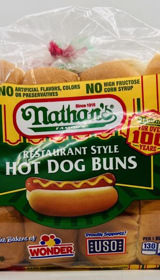 Hot Dog Buns 425g.