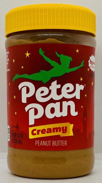 Peter Pan Creamy Peanut Butter 462g.