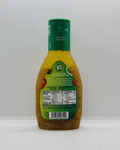 Wish Bone Italian Dressing 237mL.