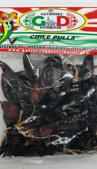 Gutierrez Distributor Pulla Dried Peppers 2 OZ