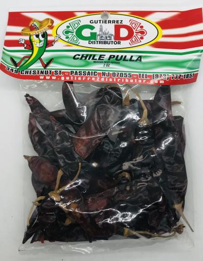 Gutierrez Distributor Pulla Dried Peppers 2 OZ