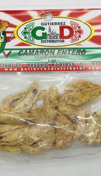 Gutierrez Distributor Cooked Dried Shrimp 1 OZ