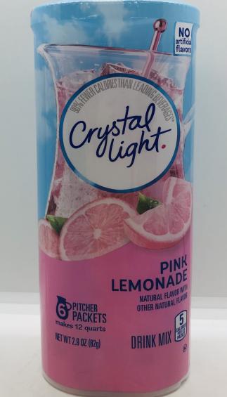 Crystal Light Pink Lemonade 82g