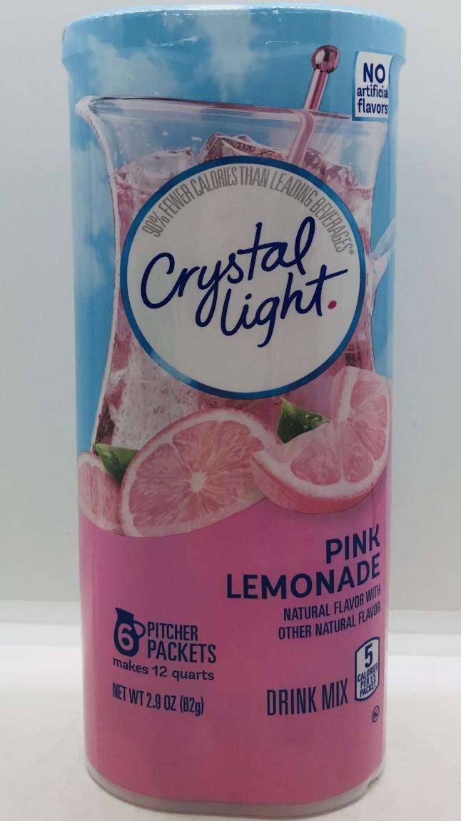 Crystal Light Pink Lemonade 82g