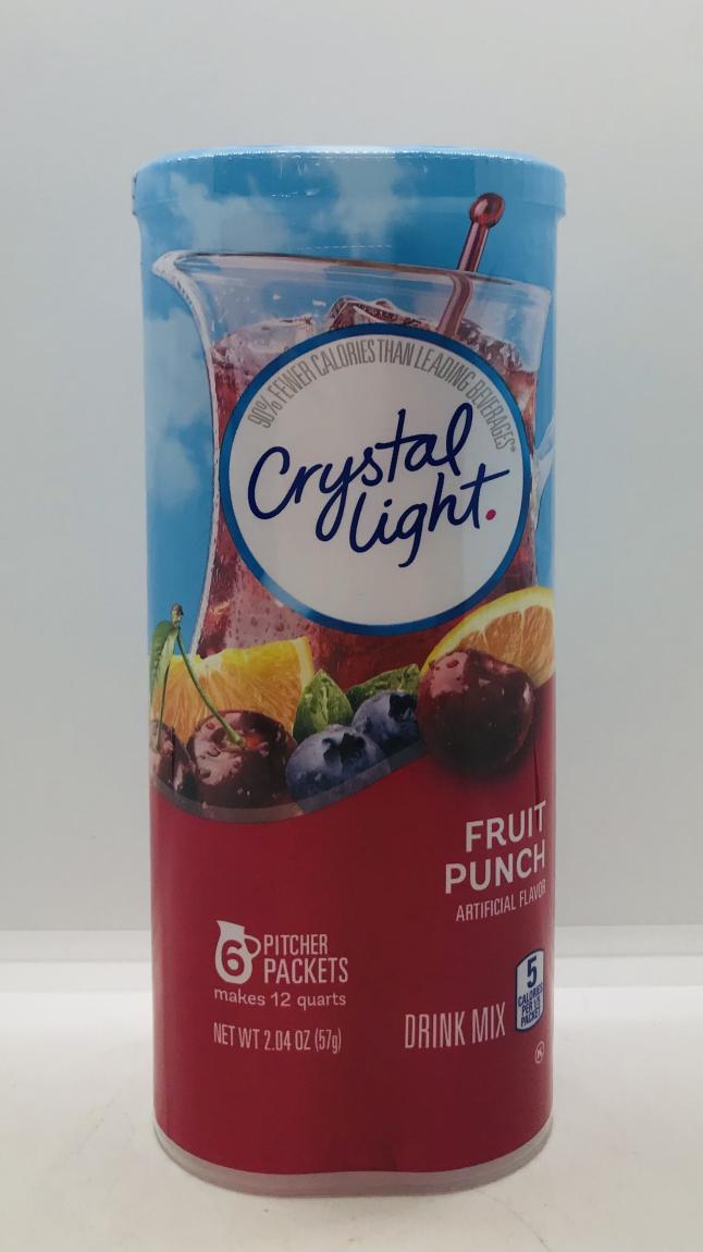 Crystal Light Fruit Punch 57g