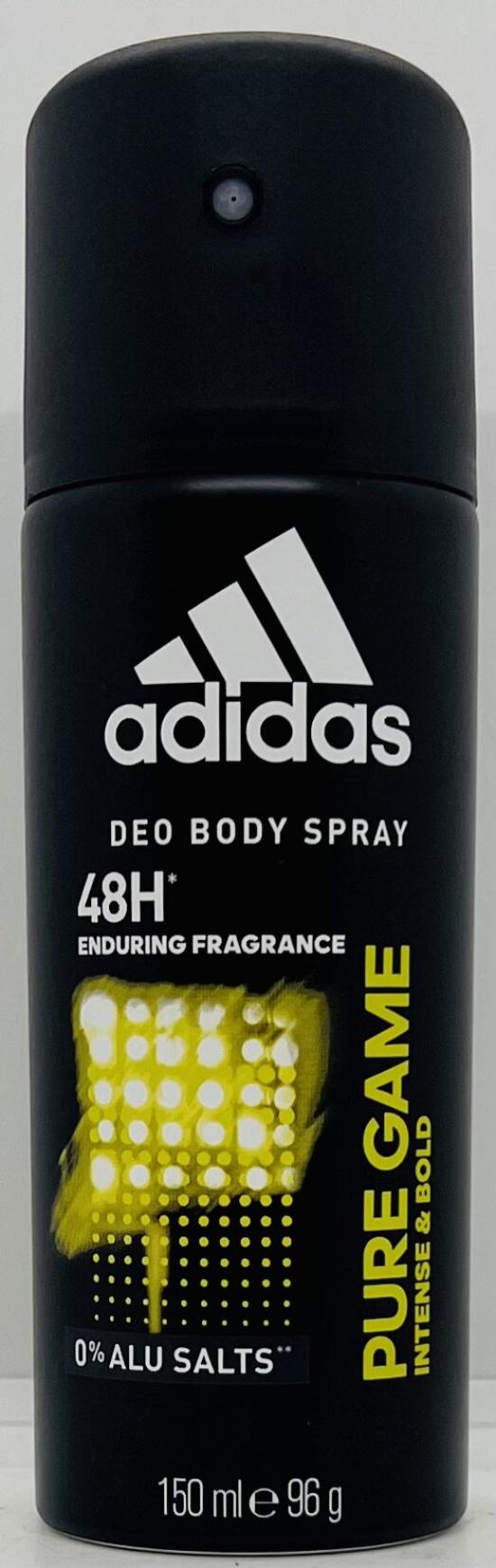 Adidas Deo Body Spray Pure Game 150mL.