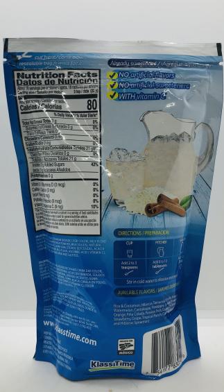 Klass Horchata Rice & Cinnamon 400g