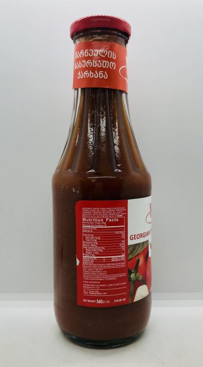 Marneuli Georgian Tomato Sauce 540g.