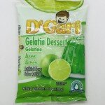 D'Gari Gelatin Dessert Lime 120g