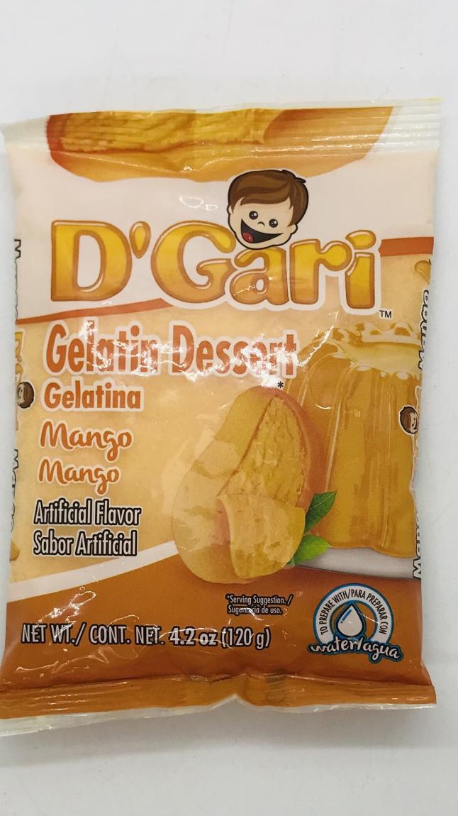 D' Gari Gelatin Dessert Mango 120g