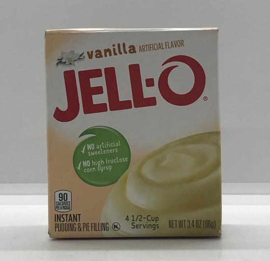 Jell-o Vanilla Artificial Flavor 96g