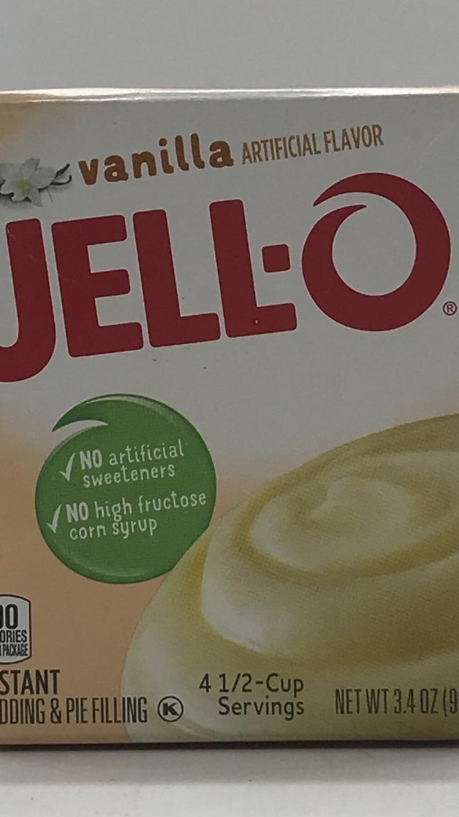 Jell-o Vanilla Artificial Flavor 96g