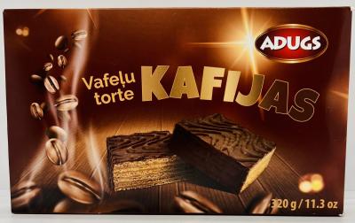 Wafer Cake "Kafijas" 320g.