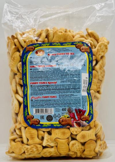 Crackers Funny Fishes 400g.