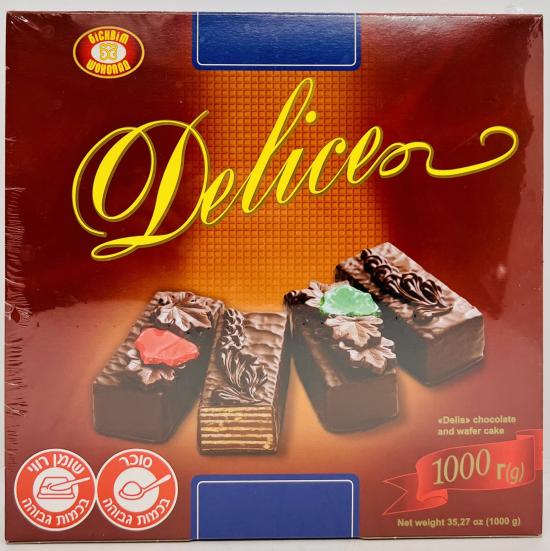 Delice Chocolate and Wafer Cake 1000g.