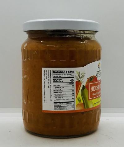 Family Tree Zucchini Caviar 560g.