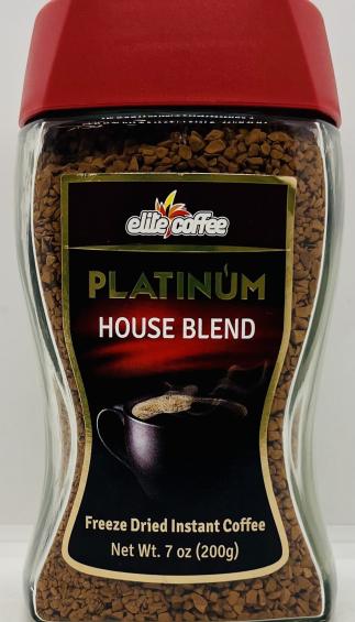 Elite Coffee House Blend Platinum 200g.