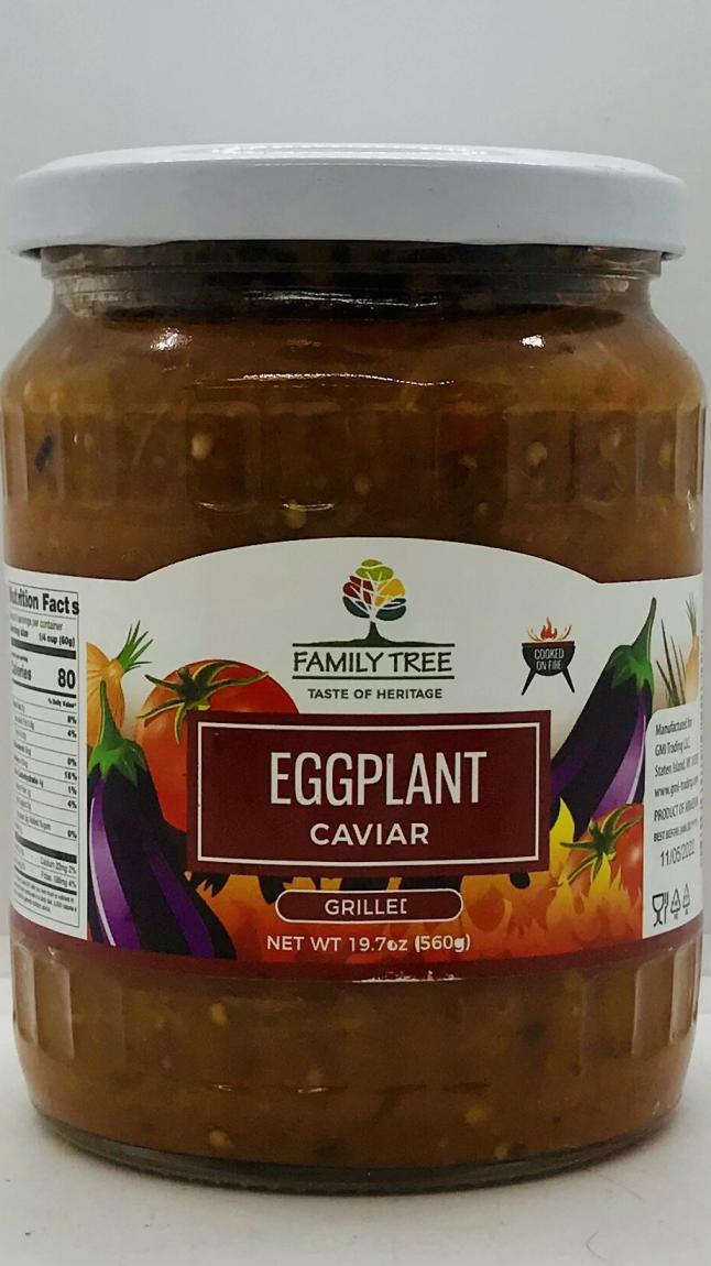 Family tree Eggplant Caviar Grille 560g.