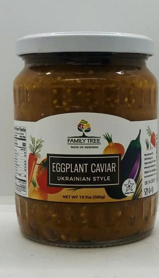 Family Tree Eggplant Caviar 560g.