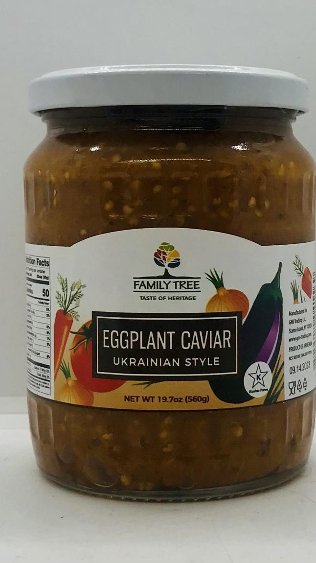 Family Tree Eggplant Caviar 560g.