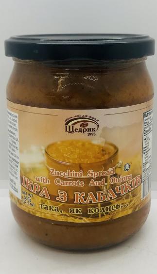 Shedrik Zucchini Spread 510g.