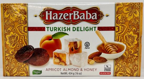 Hazer Baba Apricot Almond & Honey 454g.