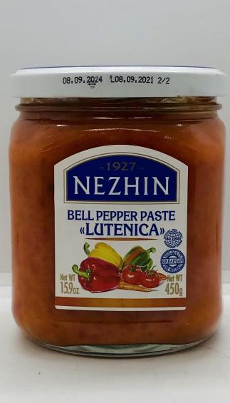 Nezhin Lutenica Bell Pepper Paste 450g.