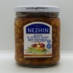 Nezhin Beans in Tomato Sauce w. Vegetables 450g.