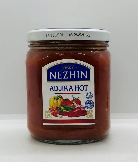 Nezhin Adjika Hot 450g.