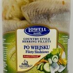 Lowell Country Style Herring Fillets 650g.