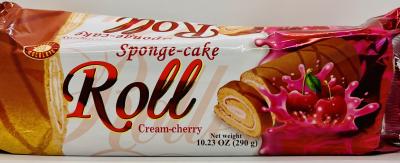 Sponge-Cake Roll Cherry Cream 290g.