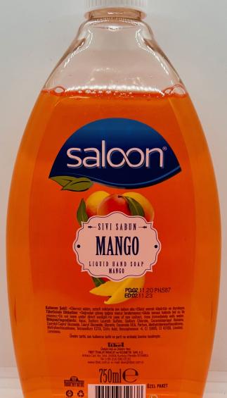 Saloon Mango Hand Soap 750mL.