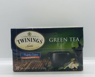 Twinings Nightly Calm Decaffeinated Green Tea 40g