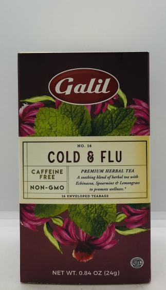 Galil Cold & Flu Herbal Tea 24 g