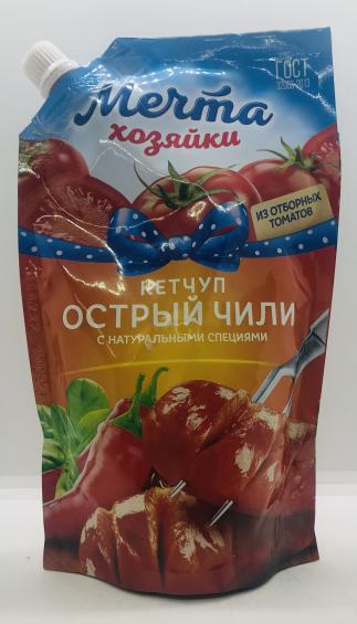 Mechta Xozayki Hot Chili Ketchup 350g