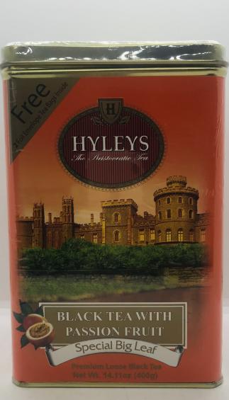 Hyleys Black Tea With Passion Fruit 400g