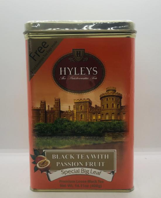 Hyleys Black Tea With Passion Fruit 400g