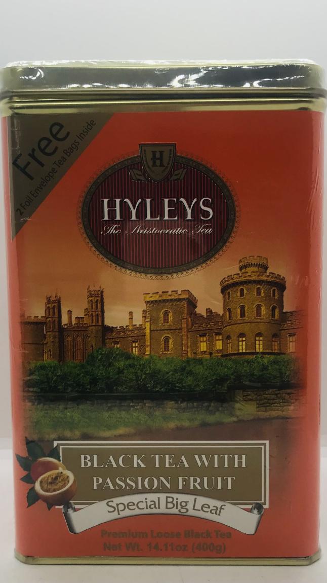 Hyleys Black Tea With Passion Fruit 400g