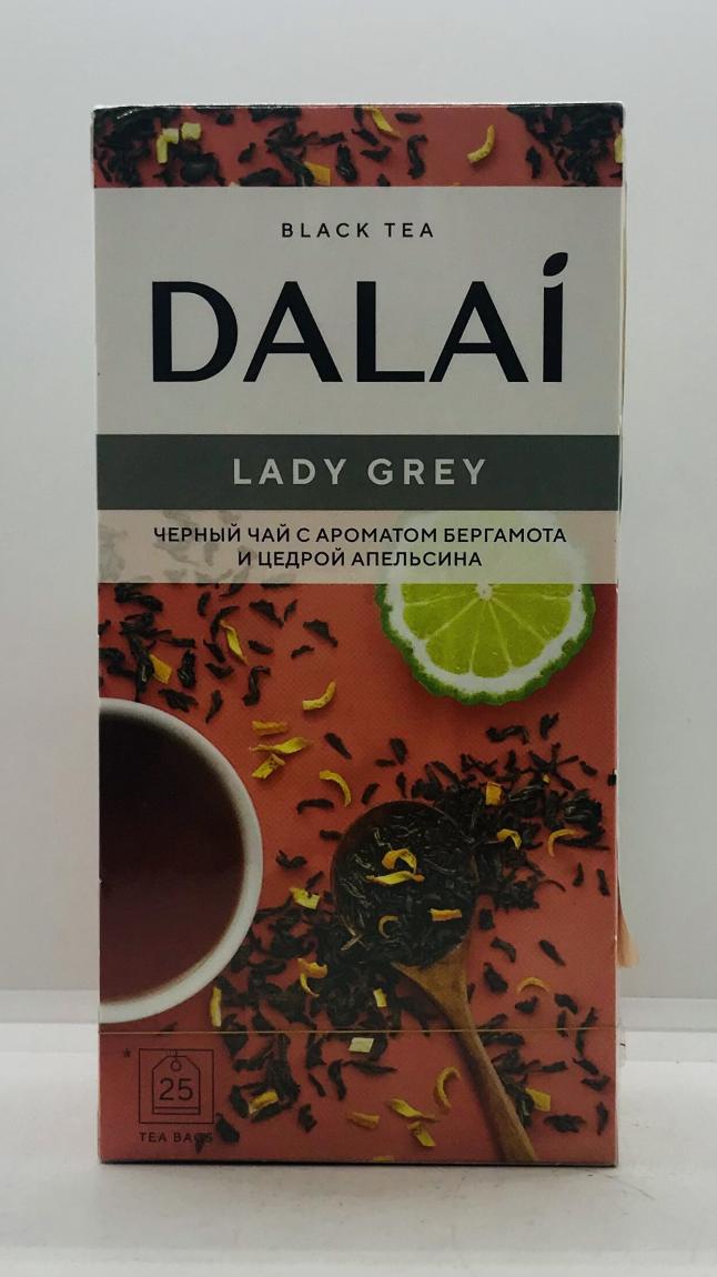 Dalai Lady Grey Tea Orange Zest & Bergamot Flavor 45g