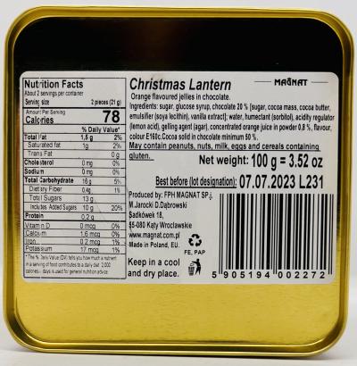 Magnat Christmas Lantern 100g.