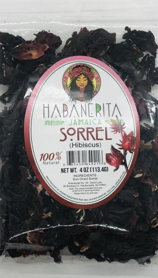 Habanerita Jamaica Sorrel Hibiscus 113.4g.