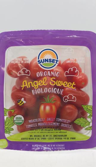 Sunset Organic Angel Sweet Tomatoes 551ml