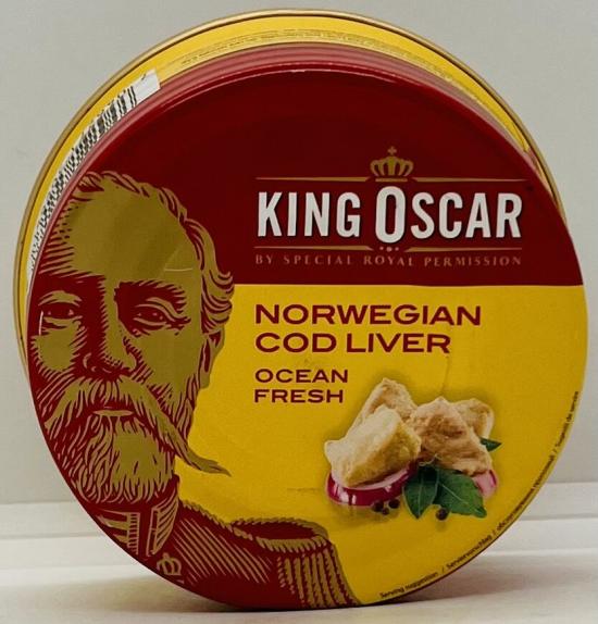 King Oscar Norwegian Cod Liver 190g.